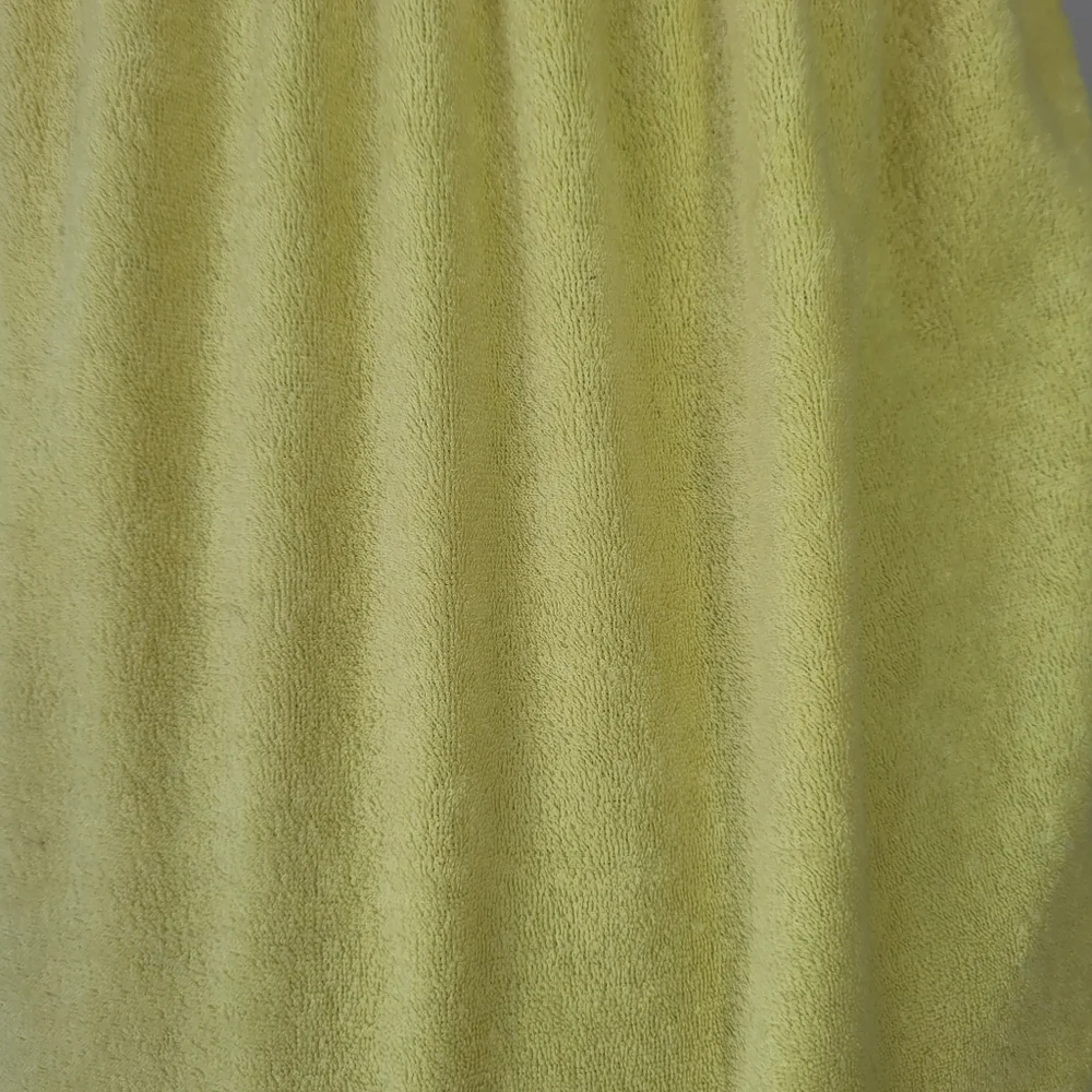 Jordan Taylor Beachwear yellow terrycloth swimsuit cover-up dress small - Picture 3 of 12